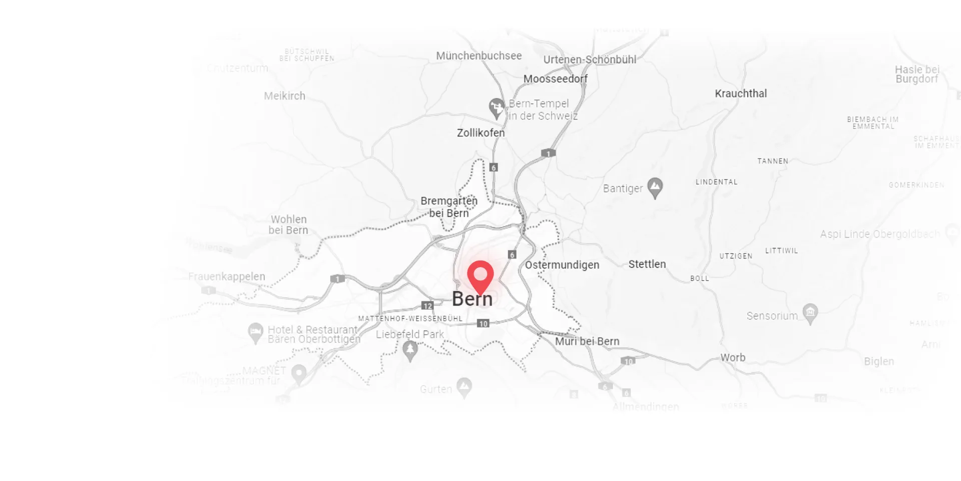 Karte Standort Bern