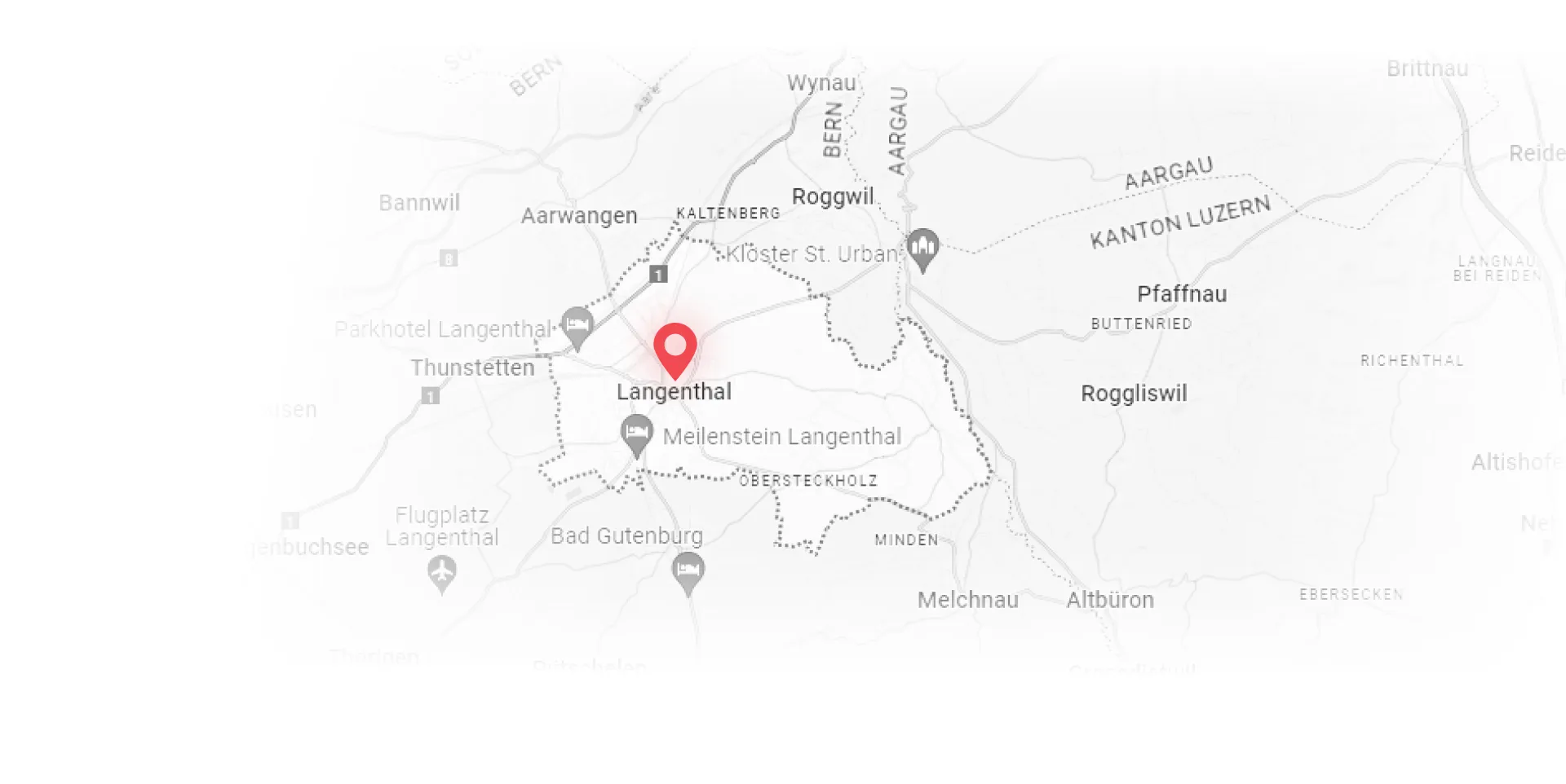 Karte Standort Langenthal